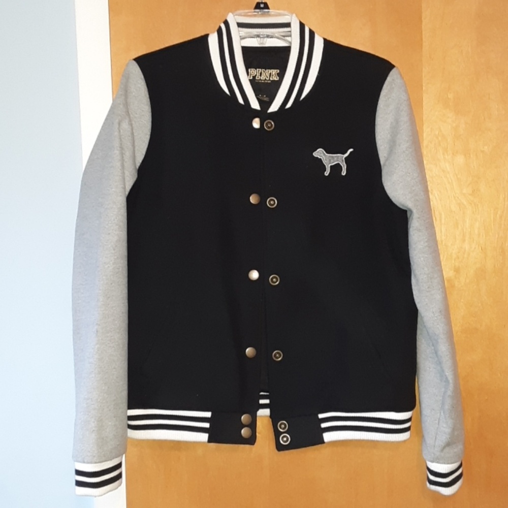 Victoria Secret Love Pink Varsity Sweatjacket